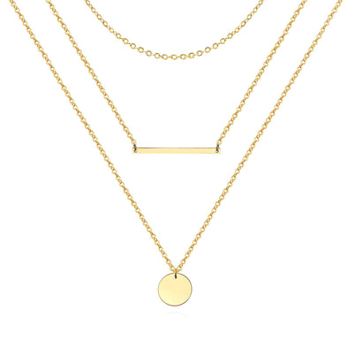 Packaging shot of a gold-plated necklace, ideal for gifting in Australia.