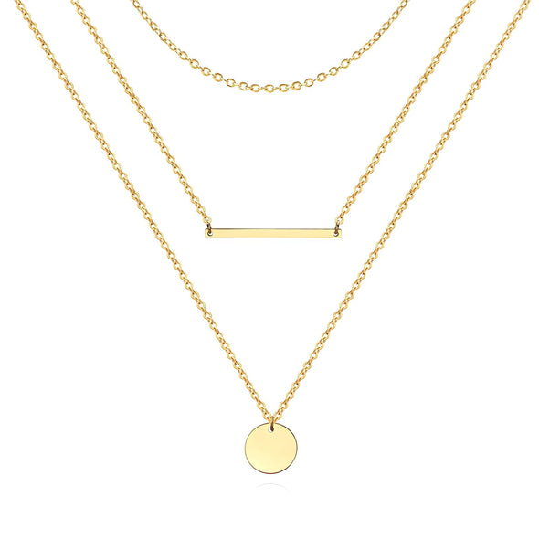 Packaging shot of a gold-plated necklace, ideal for gifting in Australia.