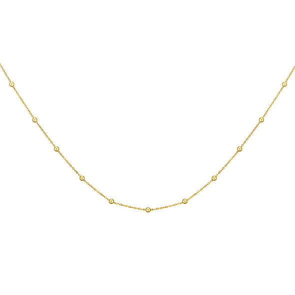 Packaging shot of a gold-plated necklace, ideal for gifting in Australia.