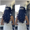 CARRINE Wedding Tiara - Elegant Bridal Headpiece & Hair Accessory